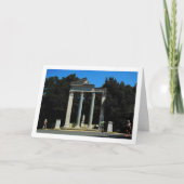 ヴィラボルゲーゼガーデンコラムズローマ、イタリア カード (正面)
