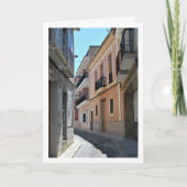 ヴィラマルシャント通りポートレート、バレンシア、スペイン語 カード (正面)