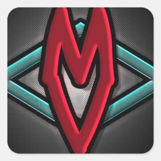 ヴィラモンスターロゴステッカー スクエアシール