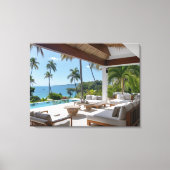 ヴィラライフ#1 キャンバスプリント (正面)