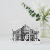 ヴィラロトンダ付近の断面 ポストカード (スタンド正面)