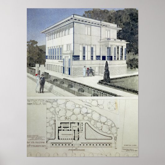 ヴィラワグナーウィーン ポスター (正面)