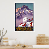 ヴィラーズ,スイス,ヴィンテージ旅行ポスター ポスター (キッチン)