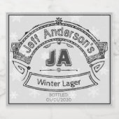 ヴィラードスタンプホームブリューラベル ビールラベル (シングルラベル)