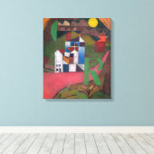 ヴィラR |ポール・クレー | キャンバスプリント (インサイチュ (ウッドフロア))