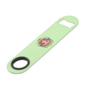 ヴィリニュスの紋章リトアニア速度ボトルop スピード栓抜き (正面アングル)