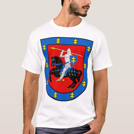 ヴィリニュス県の紋章 Tシャツ (正面)