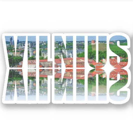 ヴィリヌス文字反射 シール (正面)