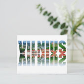 ヴィリヌス文字反射 ポストカード (スタンド正面)