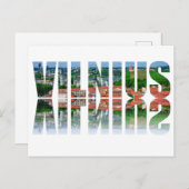 ヴィリヌス文字反射 ポストカード (正面/裏面)