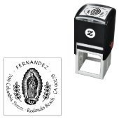 ヴィルゲングアダルーペクリスチャンヴィンテージ差出人住所 セルフインキングスタンプ (インサイチュ)