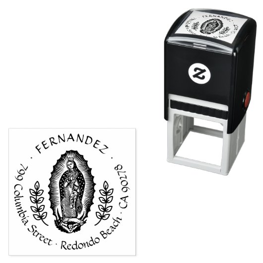 ヴィルゲングアダルーペクリスチャンヴィンテージ差出人住所 セルフインキングスタンプ (インサイチュ)