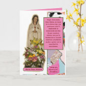 ヴィルゲンマリアローザミスティカ カード (黄色い花)