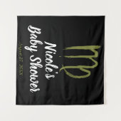 ヴィルゴ座の背景画像（8月・9月） - 占星術 タペストリー (正面(横))