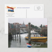 ヴィルシンパイロットボートホランドハガキ ポストカード (正面/裏面)