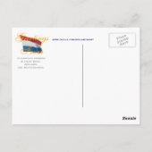 ヴィルシンパイロットボートホランドハガキ ポストカード (裏面)