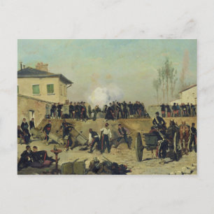 ヴィルジュイフの戦い,パリの戦い, 1870 ポストカード