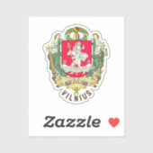 ヴィルニウスの紋章 – LITHUANIA シール (シート)