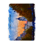 ヴィルニウスリトアニアパノラマビュー マグネット (縦)