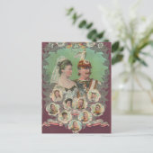 ヴィルヘルム二世の家族と共#019D ポストカード (スタンド正面)