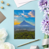 ヴィルンガ国立公園、コンゴ民主共和国 - 火山 アクリル招待状 (インサイチュ (ウェディング))