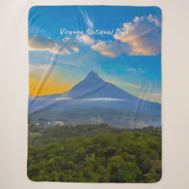 ヴィルンガ国立公園、コンゴ民主共和国 - 火山 シェルパブランケット