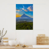 ヴィルンガ国立公園、コンゴ民主共和国 - 火山 ポスター (キッチン)