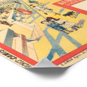 ヴィルヴィルフランス鉄道ヴィンテージポスター1890 ポスター (角)