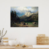 ヴィル威厳があるヘルムレウマウンテン ポスター (キッチン)