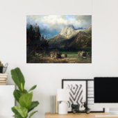 ヴィル威厳があるヘルムレウマウンテン ポスター (ホームオフィス)