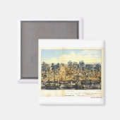 ヴィル・デ・サクラメント、1849年。 マグネット (正面/裏面)