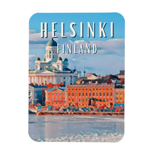 ヴィル・ド・ルアーキテクチャノルディーク・ヘルシンキ マグネット (縦)