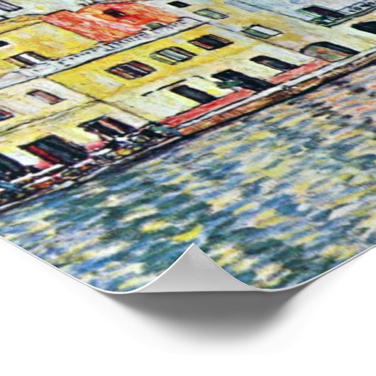 ヴィレイタリアンッジマルセナアットザガルダジーバイクリムト ポスター (角)