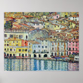 ヴィレイタリアンッジマルセナアットザガルダジーバイクリムト ポスター (正面)