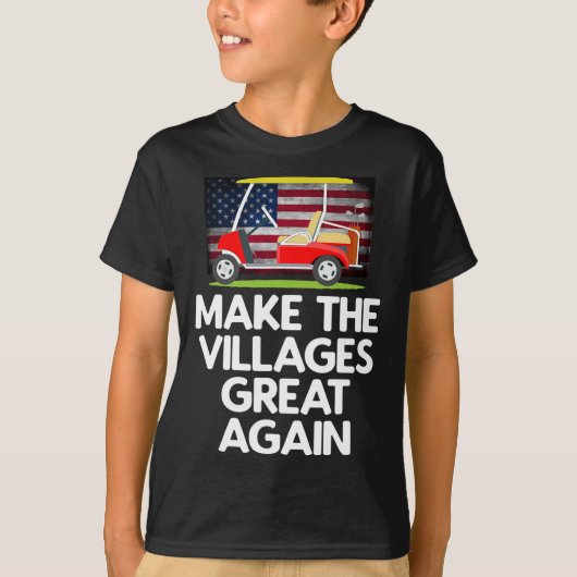 ヴィレッジを再び偉大に Tシャツ (正面)
