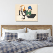 ヴィレッジイン キャンバスプリント (インサイチュ (寝室))