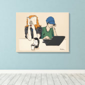 ヴィレッジイン キャンバスプリント (インサイチュ (ウッドフロア))