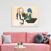 ヴィレッジイン キャンバスプリント (インサイチュ (リビング))