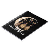 ヴィレッジウィッチゴシックオカルトウィッカ異教の自然 ノートブック (左側)