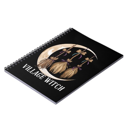 ヴィレッジウィッチゴシックオカルトウィッカ異教の自然 ノートブック (左側)