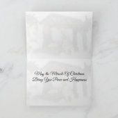 ヴィレッジクリッシュクリスマスカード シーズンカード (内部)