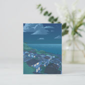 ヴィレッジシーブルーナイトスカイアニメ ポストカード (スタンド正面)