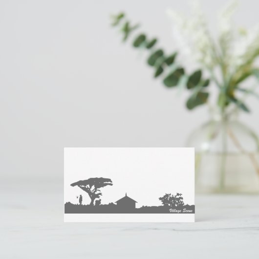 ヴィレッジシーン 名刺 (スタンド正面)