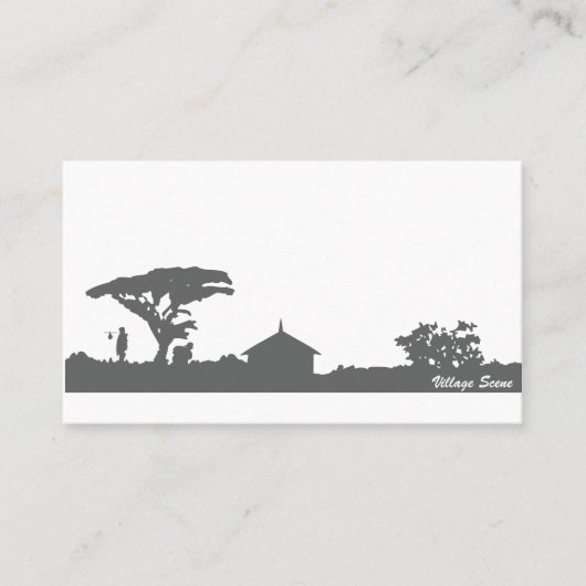 ヴィレッジシーン 名刺 (正面)