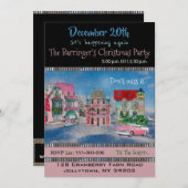 ヴィレッジジャグースクリスマスパーティー 招待状 (正面/裏面)