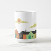 ヴィレッジハットハウス コーヒーマグカップ (中央)