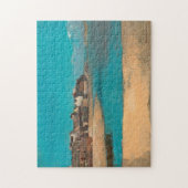 ヴィレッジバイザシーインブリタニーbyオディロン・レドン ジグソーパズル (縦)