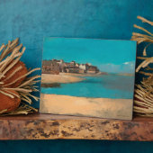 ヴィレッジバイザシーインブリタニーbyオディロン・レドン フォトプラーク (側面)