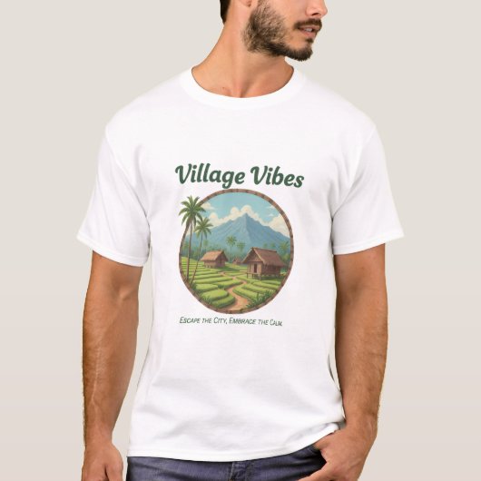 ヴィレッジバイブス Tシャツ (正面)
