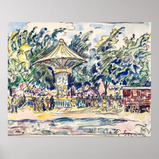 ヴィレッジフェスティバル（ラヴォーグ） (ca.1920) ポスター (正面)